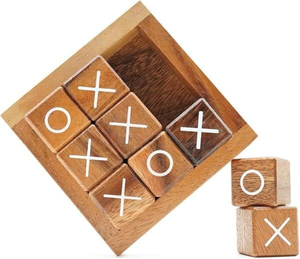 Rustic Tic Tac Toe Game